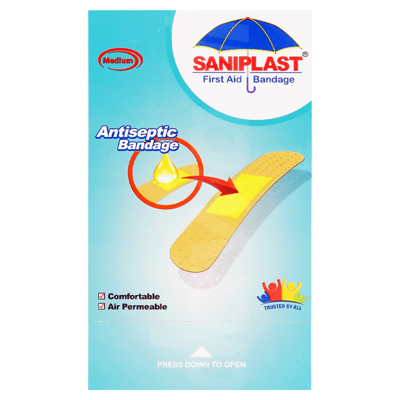 Saniplast 100's Pack Bandage
